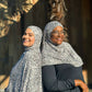 Printed Jersey Hijab: Subtle Tigre