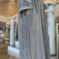 Nour Oversized Abaya - Plush Plisse Velour