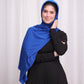 Performance Jersey Hijab: Cobalt Blue