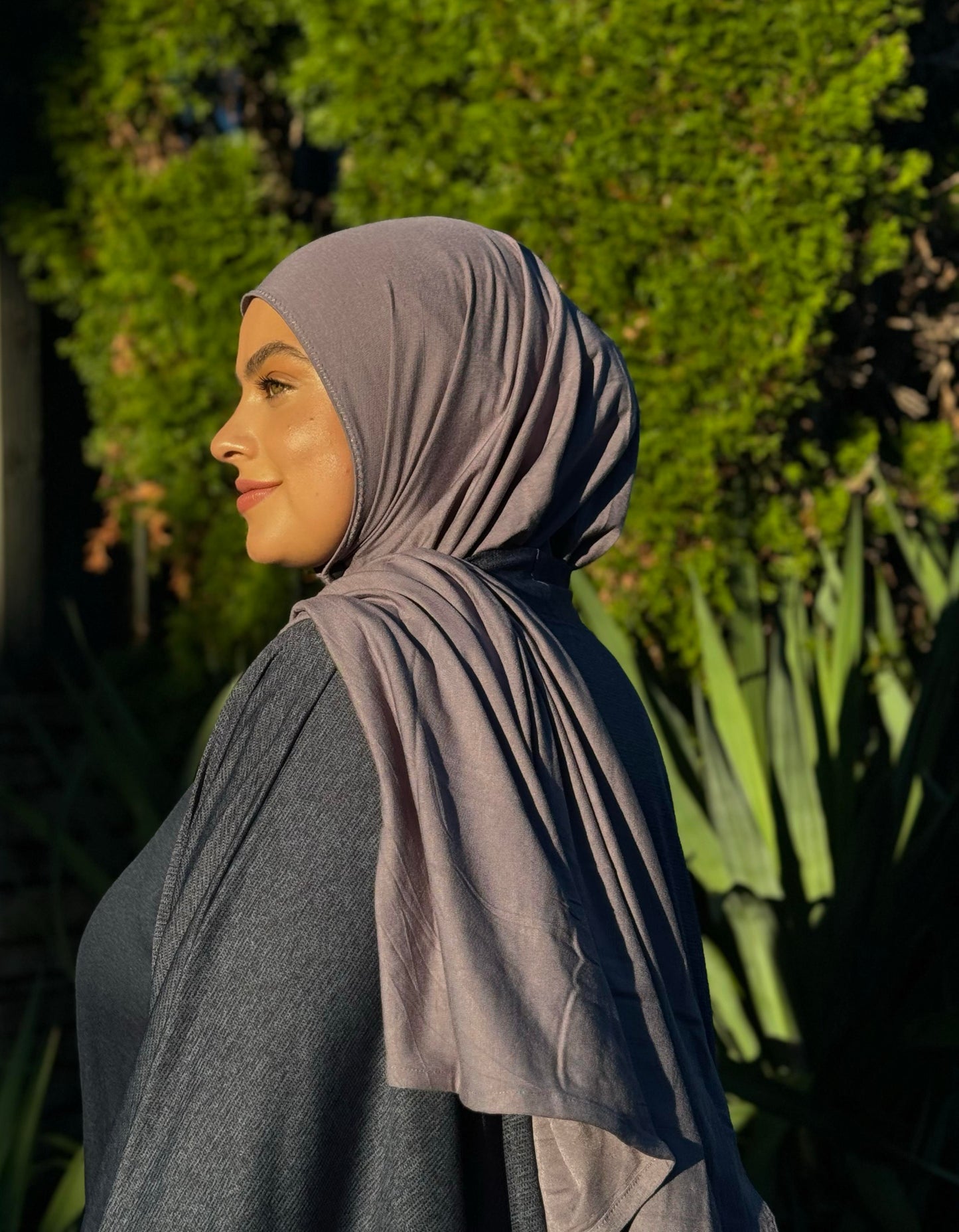 Jersey Hijab: Slate