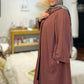 Laila Oversized Hooded Cardigan - Copper Rose