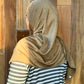 Performance Jersey Hijab: Golden Latte