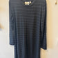 MC Everyday Tunic - Striped Black & Dark Grey