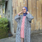 Pocket Anorak Abaya - River Rock