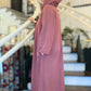 Laila Oversized Hooded Cardigan - Copper Rose