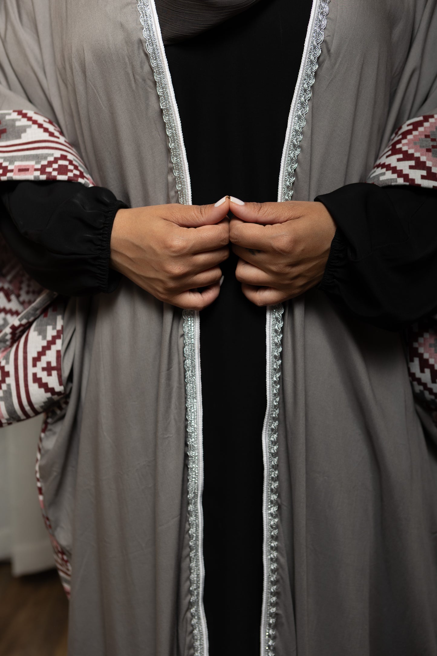 MC Woven Bisht: Medina Mauve