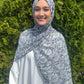 Georgette Chiffon Hijab: Andalus Whisper