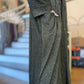 Pocket Anorak Sweater Abaya - Gilded Night Sky
