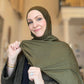 Performance Jersey Hijab: Dark Moss
