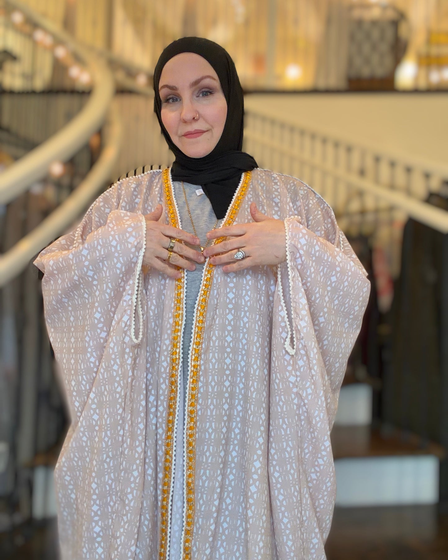 Spring Oversized Abaya