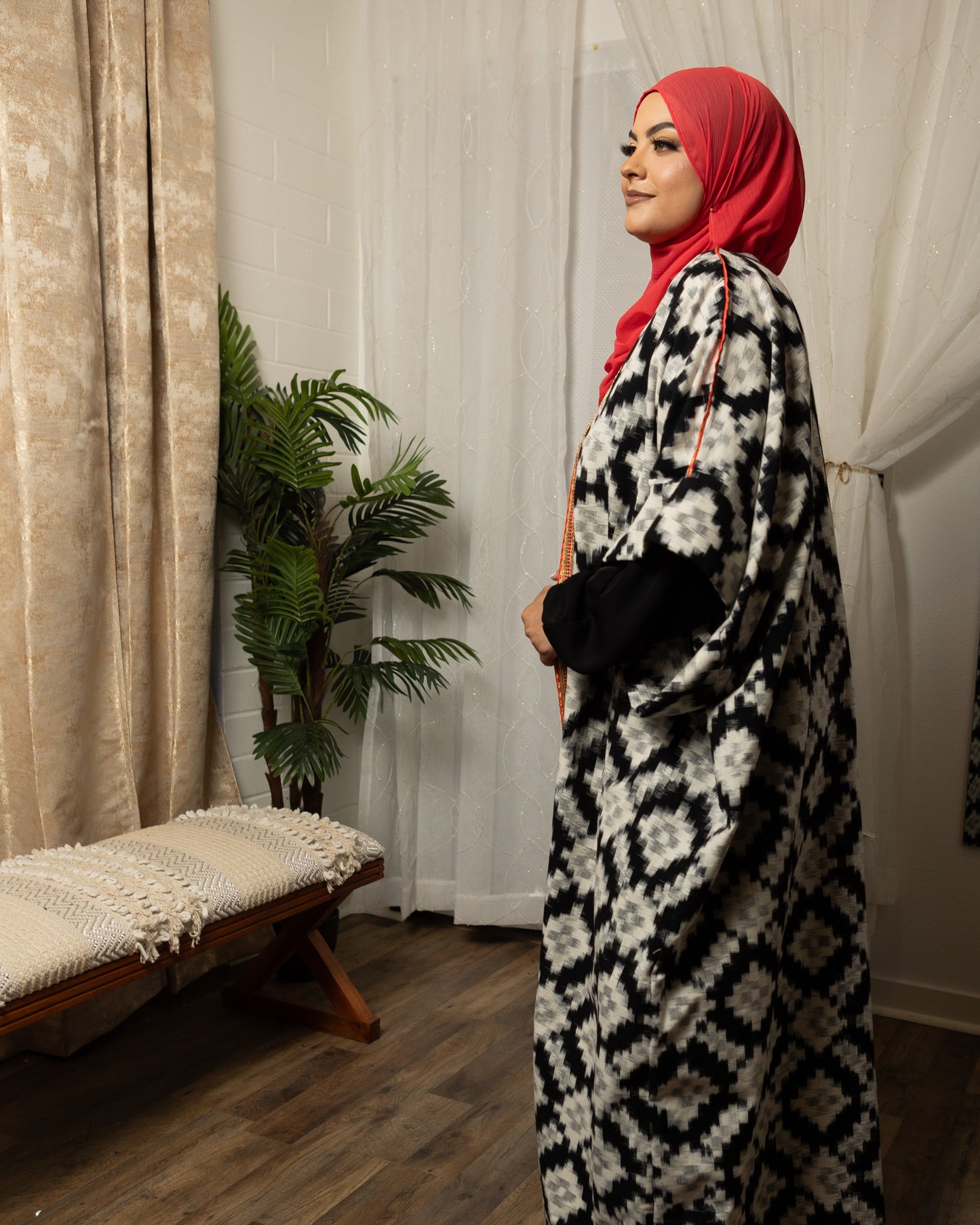 MC Woven Bisht: Desert Diva