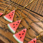 Freedom Watermelon Gold Necklace