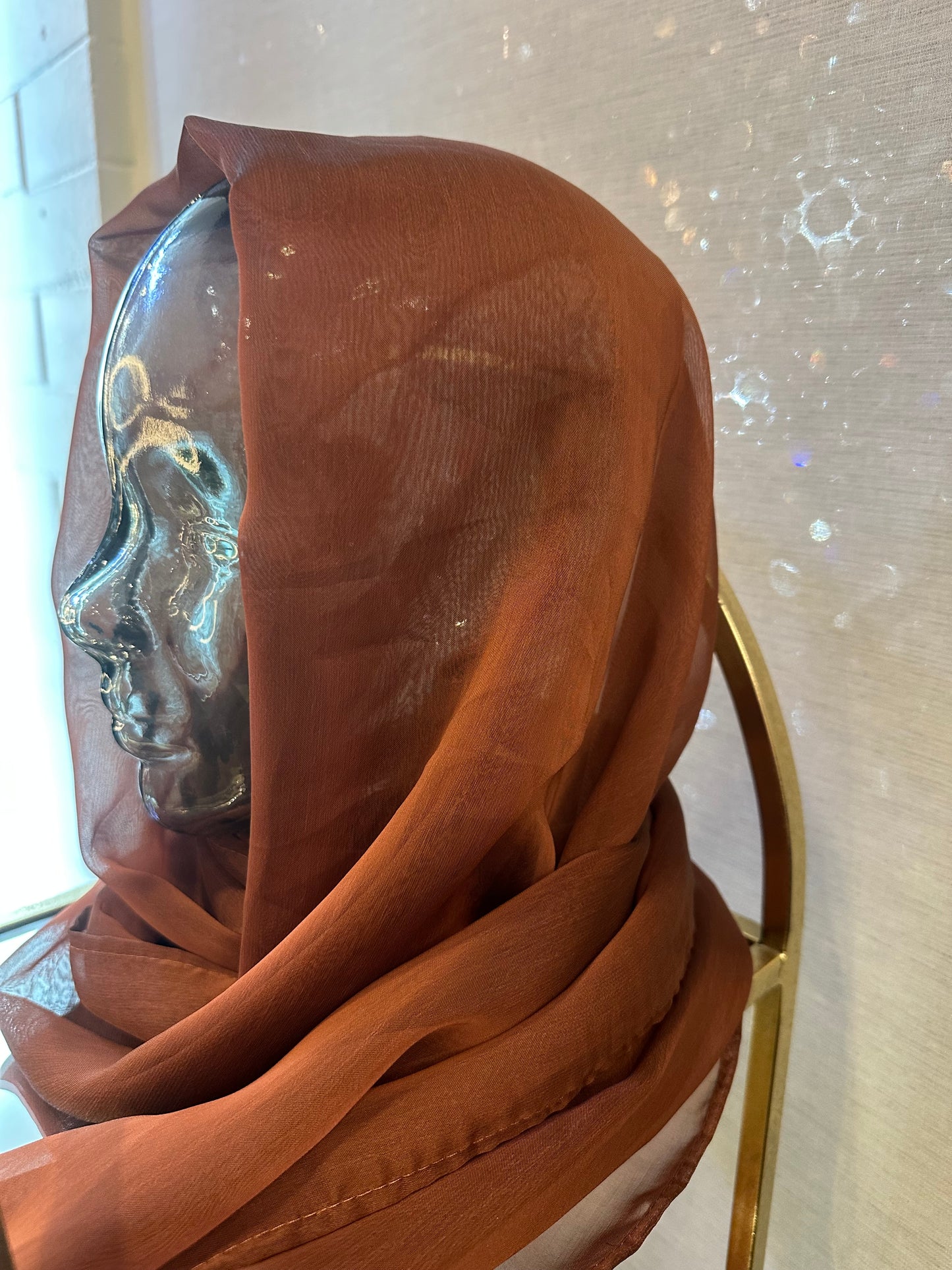 Iridescent Chiffon Hijab: Arizona