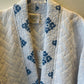 Up-cycled Pocket Anorak Abaya - Indigo Paisley
