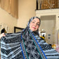 Printed Jersey Hijab: Tausala Island Beauty