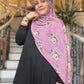 Printed Jersey Hijab: Evangeline