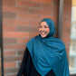 Performance Jersey Hijab: Majestic Blue
