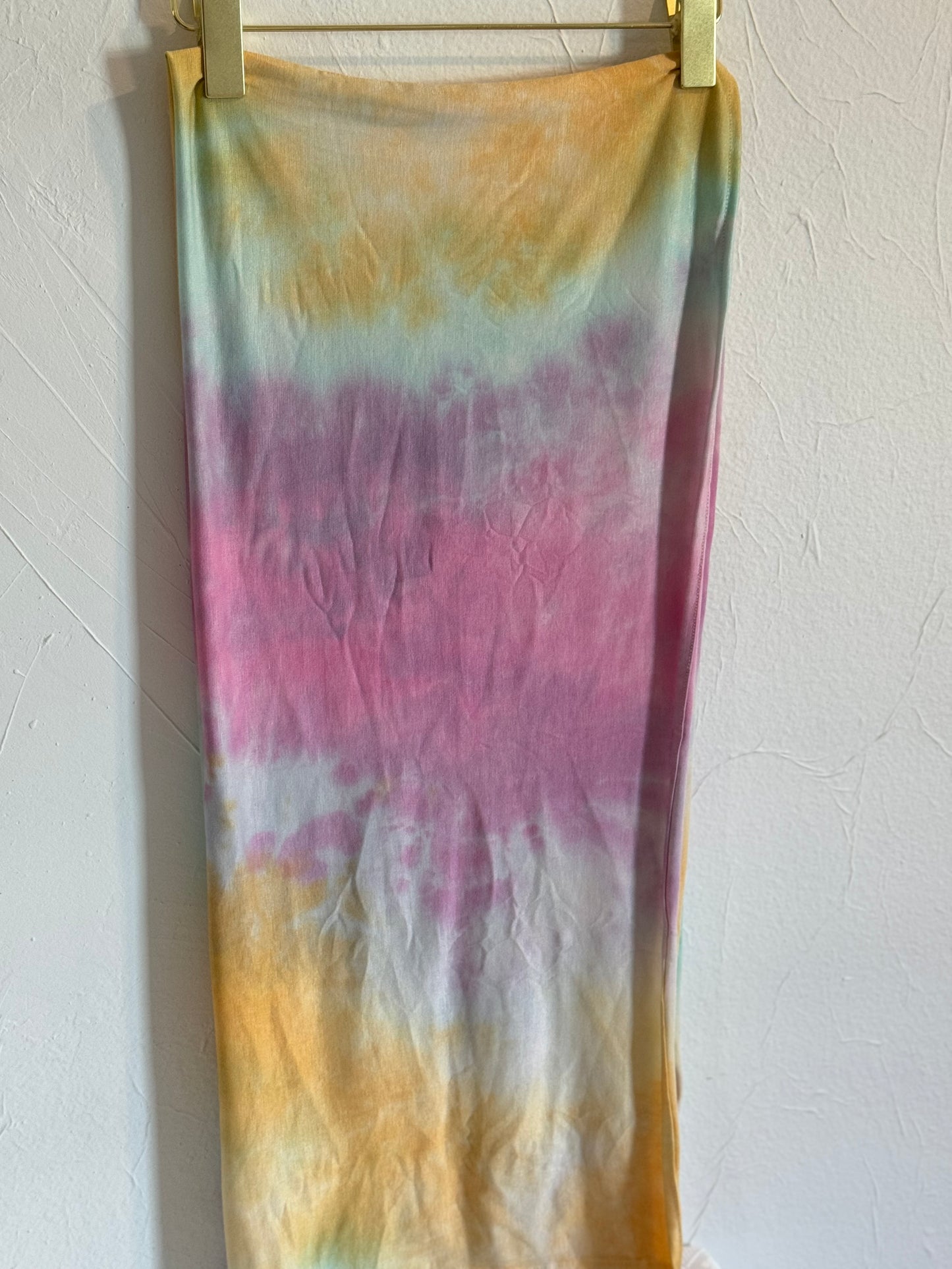 Tie Dye Jersey Hijab: Unicorn Rainbow