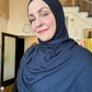 Jersey Hijab: Darkest Midnight