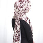 Printed Jersey Hijab: Sweet Cream Coffee Swirl
