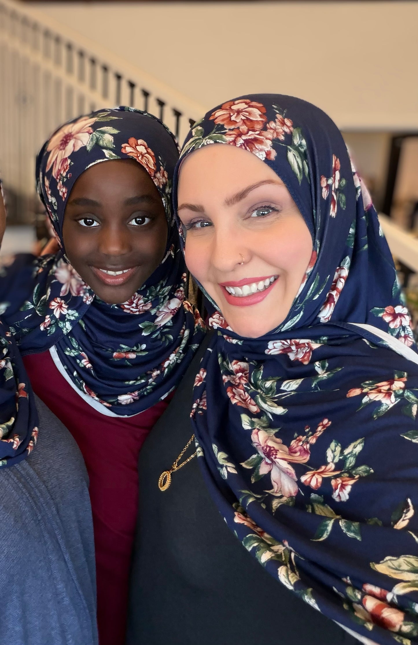 Printed Jersey Hijab: Isabella