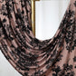 Printed Jersey Hijab: Taupe Rose