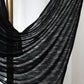 Sporty Jersey Hijab: Burnout Black