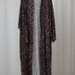 Nour Oversized Abaya - Evergreen & Blush Escape