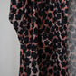 Nour Oversized Abaya - Evergreen & Blush Escape