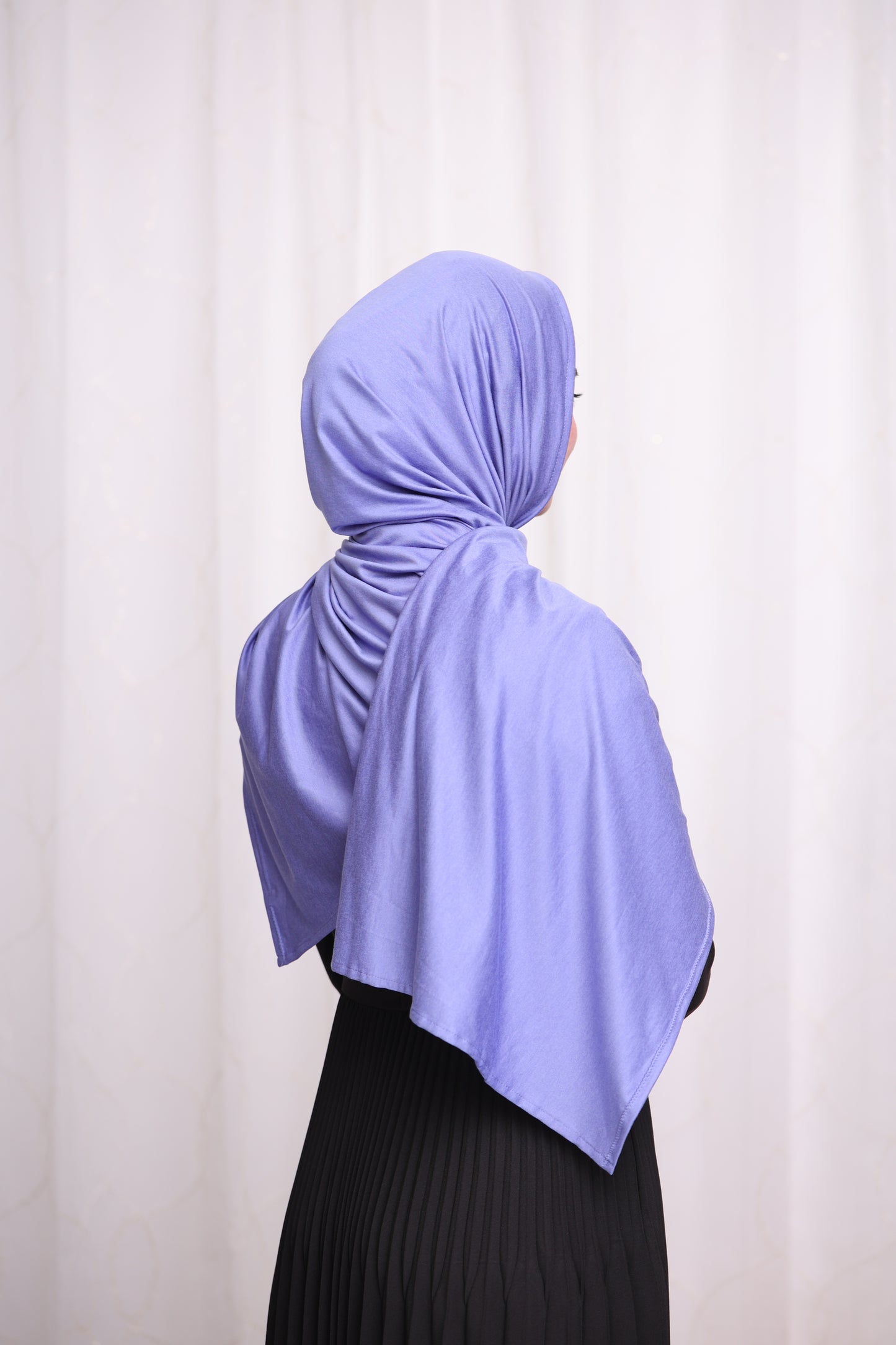 Performance Jersey Hijab: Periwinkle