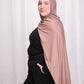 Jersey Hijab: Mushroom Brown