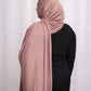Jersey Hijab: Mushroom Brown