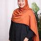 Performance Jersey Hijab: Pumpkin Spice