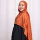 Performance Jersey Hijab: Pumpkin Spice