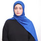 Performance Jersey Hijab: Cobalt Blue