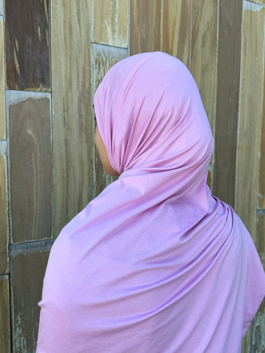 Performance Jersey Hijab: Petal Pink