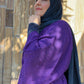 Signature MC Kimono: Pink & Purple Herringbone