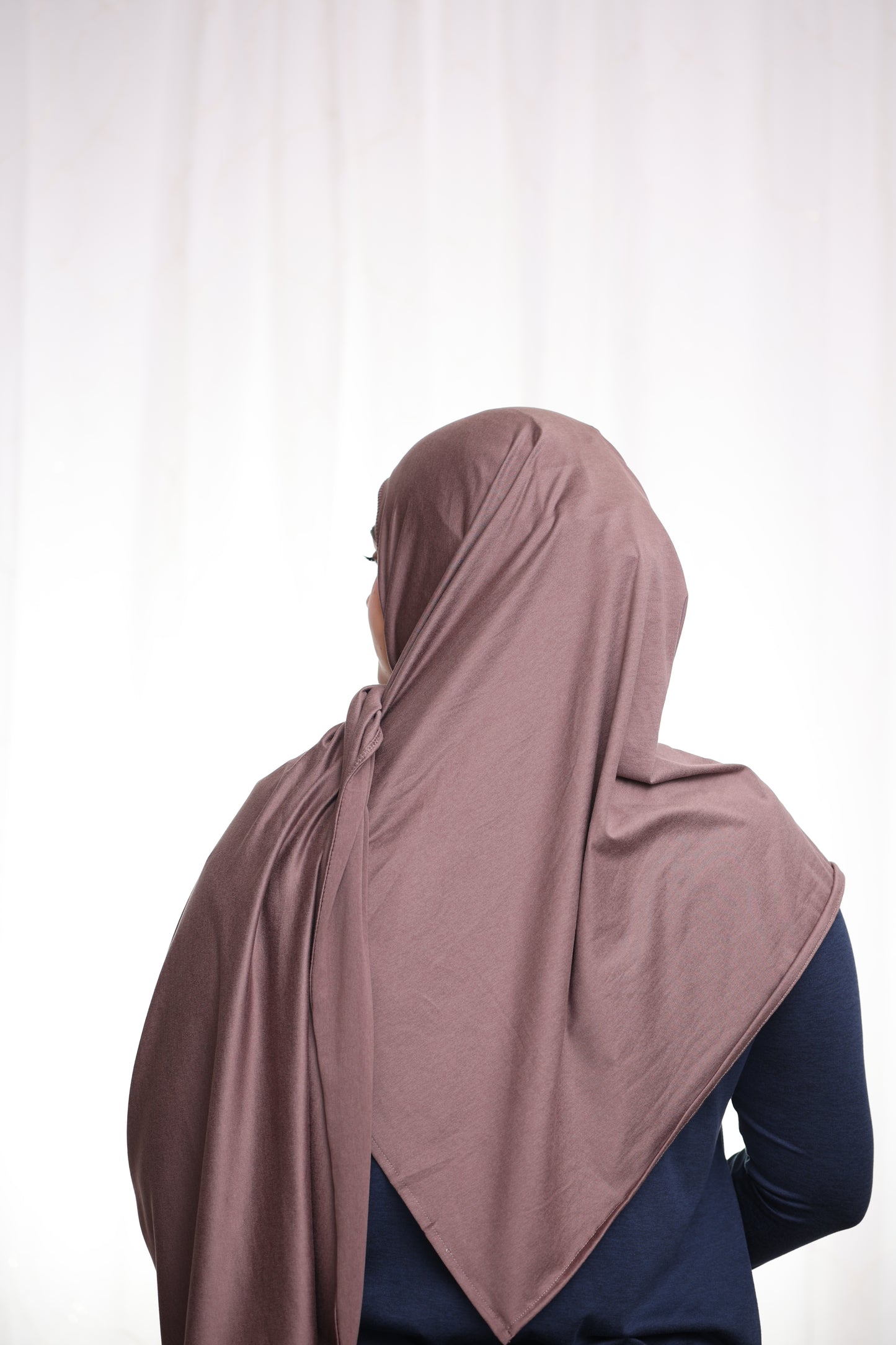 Performance Jersey Hijab: Mocha Latte