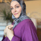 Tie Dye Jersey Hijab: Lenora