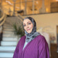 Tie Dye Jersey Hijab: Lenora