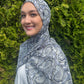 Georgette Chiffon Hijab: Andalus Whisper
