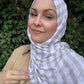 Woven Jersey Hijab: Office Drama