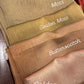 Iridescent Chiffon Hijab: Golden Moss