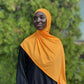 Performance Jersey Hijab: Tangerine
