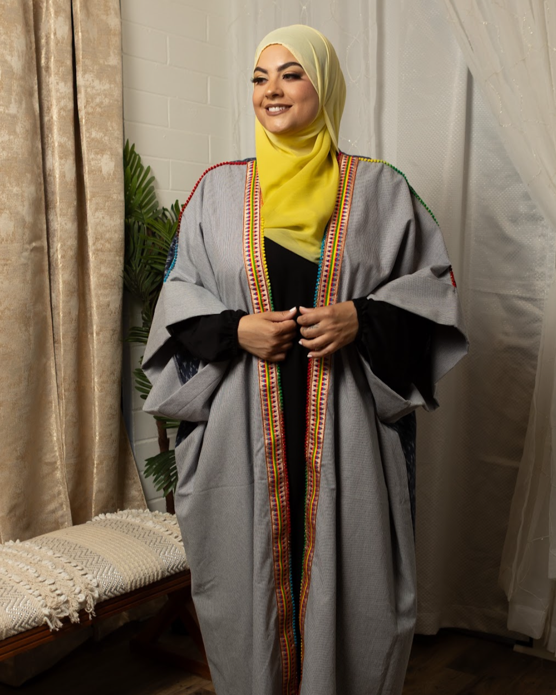 MC Woven Bisht: Denim Diwan