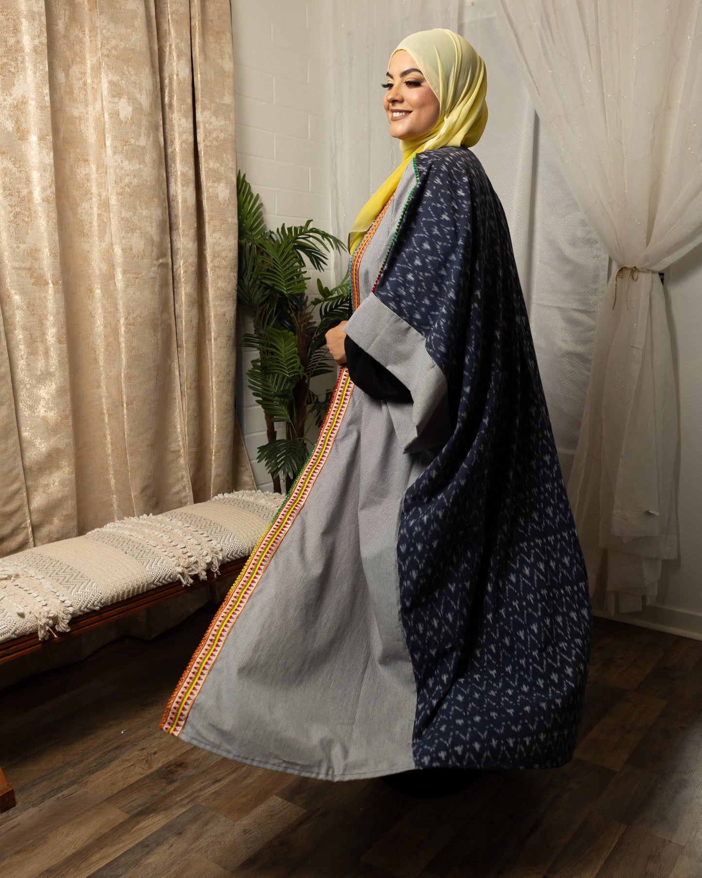 MC Woven Bisht: Denim Diwan