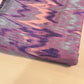 Jersey Hijab: Warped Lavender Zig Zag