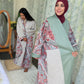 Pocket Anorak Abaya — Eucalyptus & Paisley