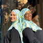 Printed Jersey Hijab: Sweet N' Sour Lemons