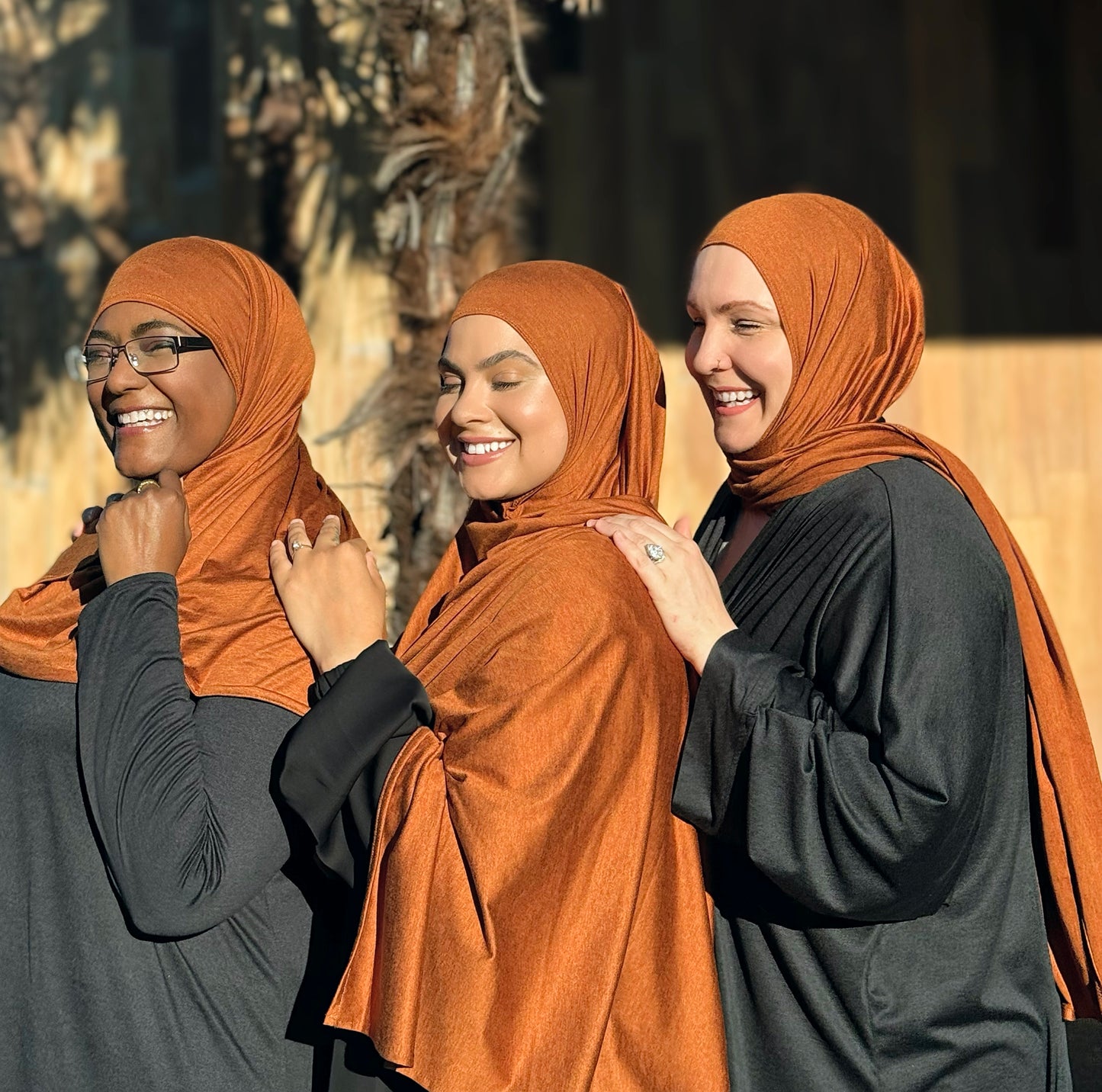 Performance Jersey Hijab: Cinnamon Spice